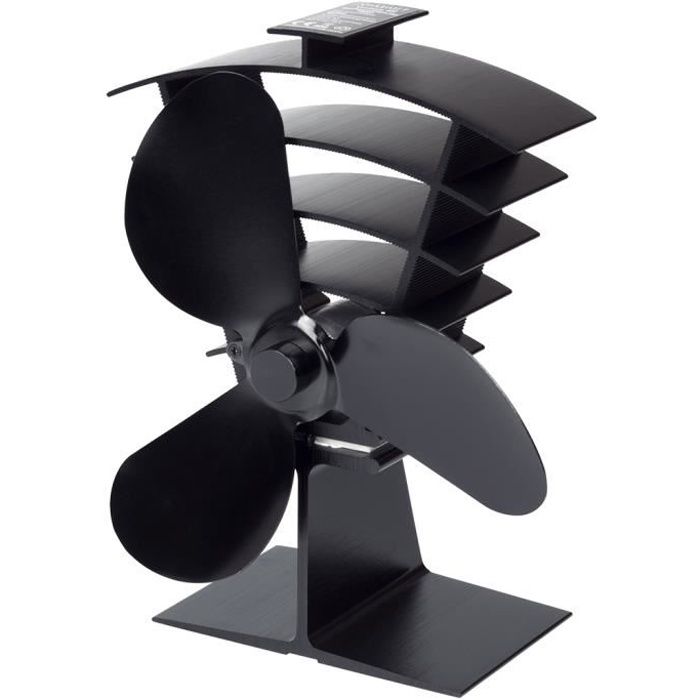 Valiant Ventum III Ventilateur de Poêle à Bois à 3 Pales Alimenté par La  Chaleur - Cdiscount Bricolage