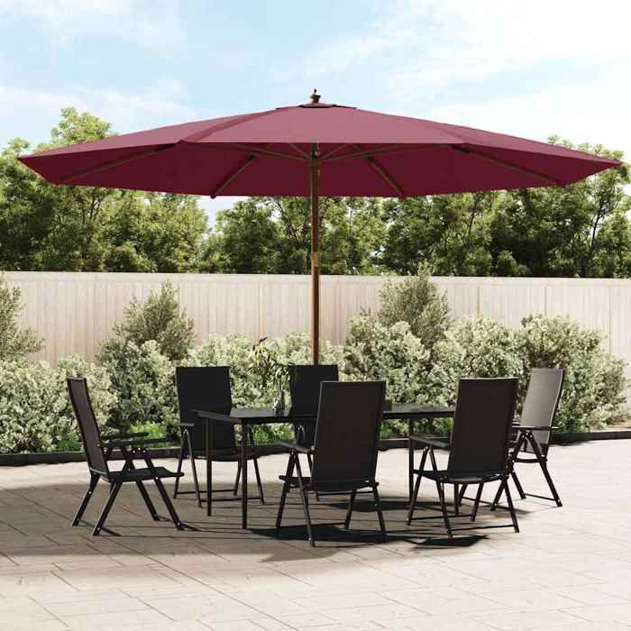 vidaXL Parasol de jardin 400x273 cm