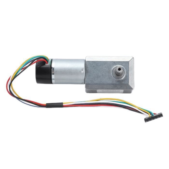 Moteur Engrenages Micro DC 24V 40RPM - Vis Sans Fin | Pour Hotte, Machine, Équipement Intelligent