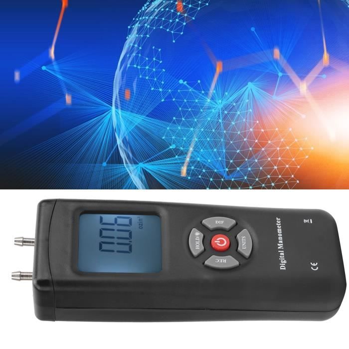 Testeur D'Ions D'Air Uadme - Mini Compteur Anions Avec Dragonne Bleue Pour Générateurs D'Ions Négatifs