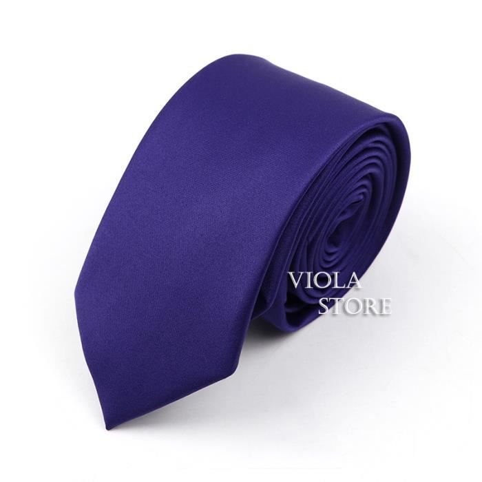 Set 3 En 1 Noeud Papillon + Cravate Mince 6cm + Mouchoir - Polyester - Élégant Pour Mariage Ou Soirée