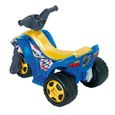 Tribike Planet 6V - FEBER - Moto Electrique Enfant - Bleu - Stabilité et Confort-1