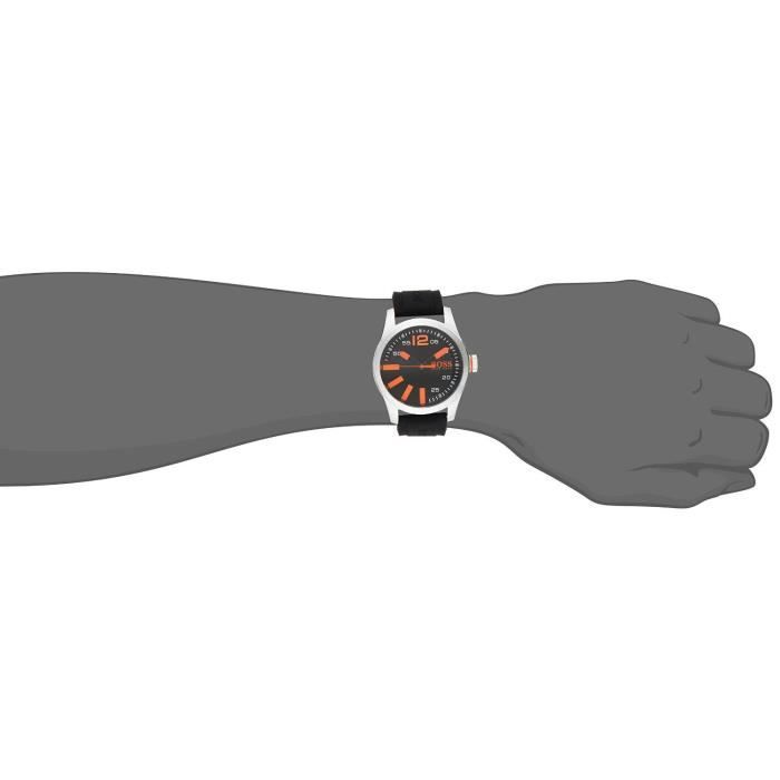 Montre hugo boss orange bracelet sales silicone
