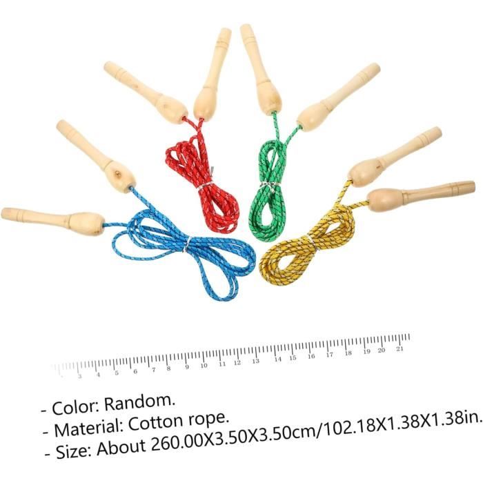 GAROMIA Corde à Sauter Réglable Pour Enfants - 2,8 M - Sans