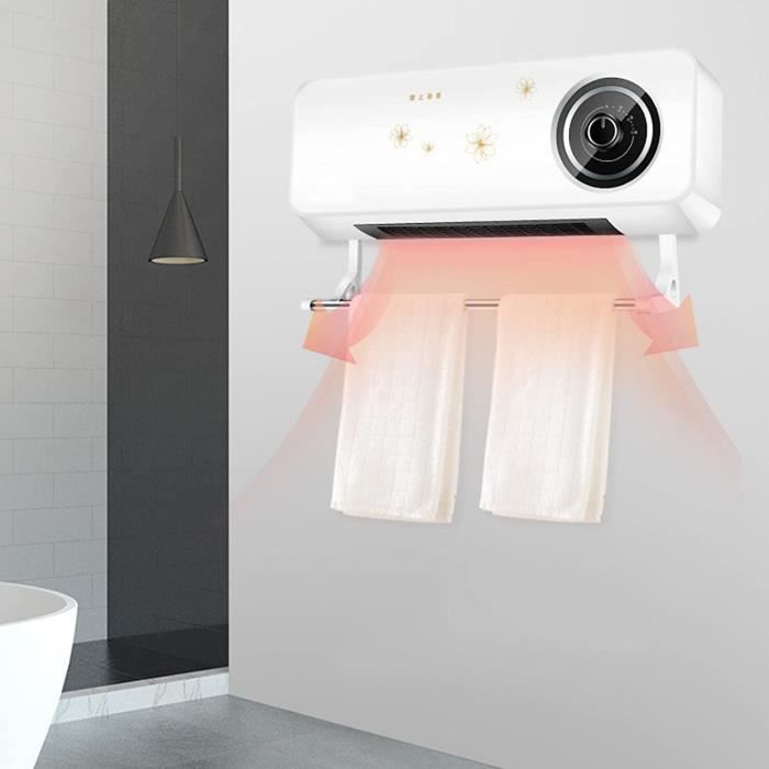 Radiateur soufflant salle de bain, le chauffage fulgurant !