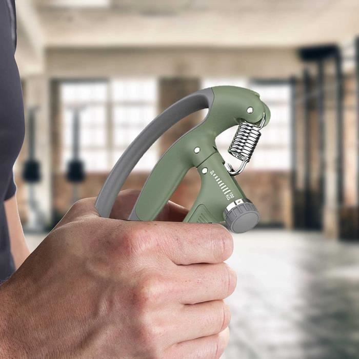 Poignée De Musculation Réglable 5-60kg - Entraîneur De Force Pour Mains, Doigts Et Avant-bras - 9