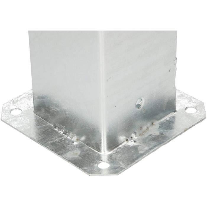 Enfonceur De Pied De Poteau Pour Jardin – 89 X 180 Mm, Outil Pratique Pour Sols Végétaux