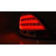 Paire de feux arriere Peugeot 207 06-09 LED BAR Chrome-2
