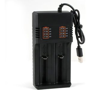 Chargeur accus 18650 pour cigarette électronique
