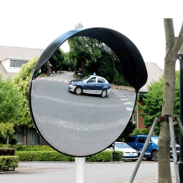 Trafic Miroir convexe de la circulation,d'extérie incassable diamètre 30cm  pour la sécurité routière et de la sécurité Nior - Cdiscount Auto