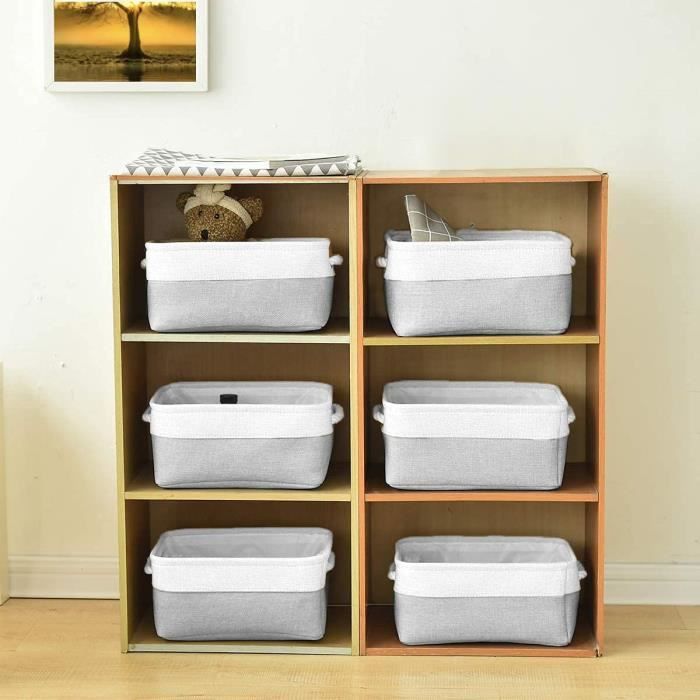 Panier De Rangement Pliable Enfant - Tissu Oxford, Poignées, Pour Jouets, Linge - Taille S (~42x34cm), Design Fun