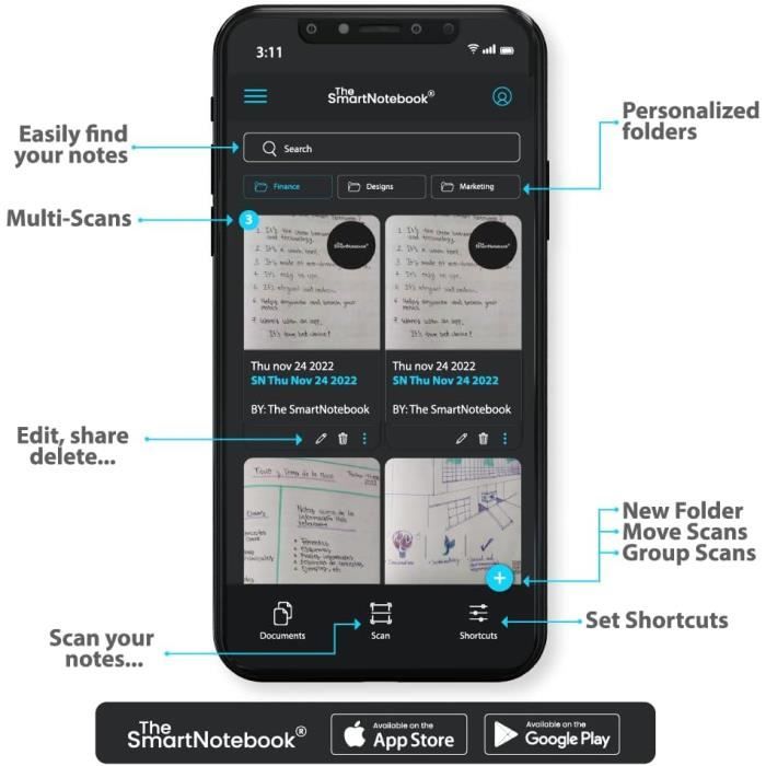 Prenez Note Smart Notebook - Prenez Des Notes Dans Votre Carnet Numérique Et ...