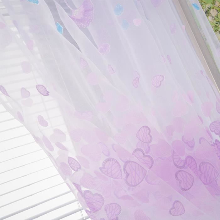 Paire De Rideaux The Kids Room - 84x84 Pouces, Motif Sucette Princesse (violet)