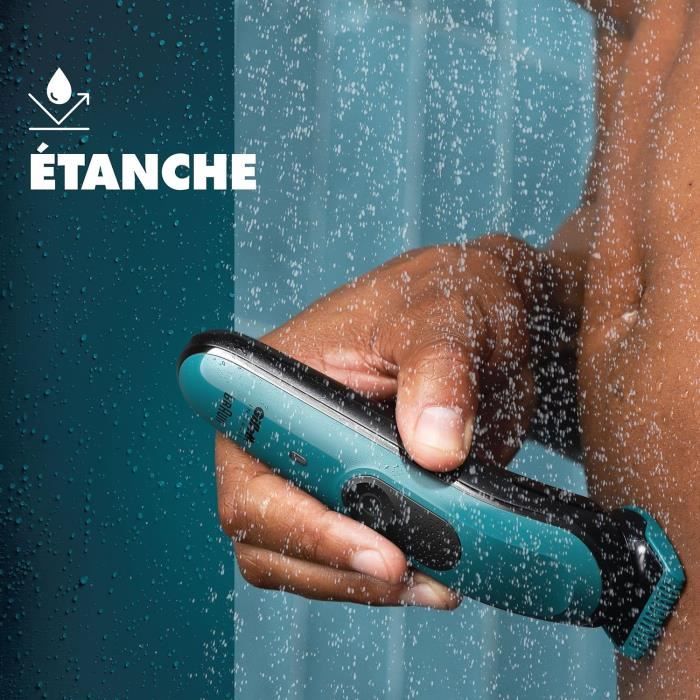 Tondeuse Gillette Intimate I3 Pour Zone Intime Homme - Étanche, Rechargeable, Sans Fil