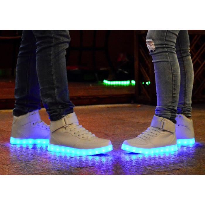 Basket lumineuse homme clearance