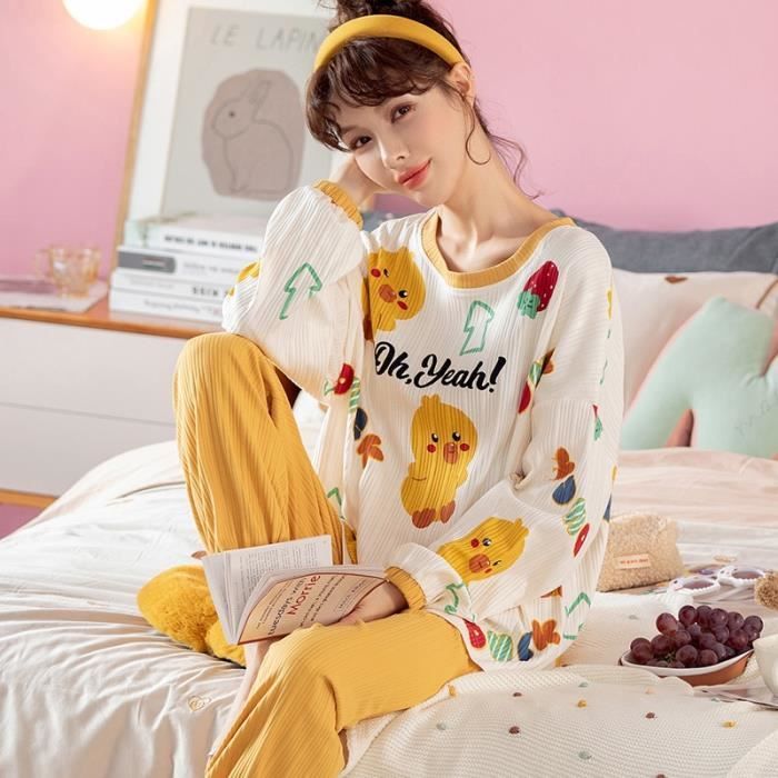 Pyjama Pyjama en Polyester pour filles v tements de nuit bon