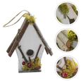 1pc fait à la main nid d'oiseau décoration de jardin de maison décorative (style aléatoire)   VOLIERE - CAGE OISEAU-3