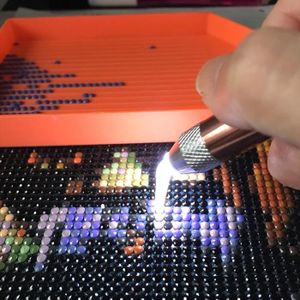 KBIBCK Stylo Électrique Diamond Painting – Stylo à Vide USB Pour Broderie Diamant, Précis Et Sans Cire, Gain De Temps