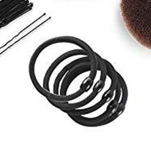 Lot De 50 Bandes élastiques Pour Cheveux 3.5cm - Multicolores Sans Couture - Pour Tous Types De Cheveux