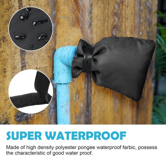 Housse De Protection Pour Robinet Extérieur – 70 X 38 Cm, Imperméable, Antigel (Riisoyu)