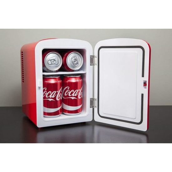 Coca Cola KWC4 Réfrigérateur Personnel - Achat / Vente mini-bar – mini frigo  Coca Cola KWC4 Réfrigérateur Personnel - Cdiscount
