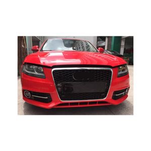 Grille Avant Gauche Avec Feu de Brouillard Noir Pour Audi Q5 2020 IN