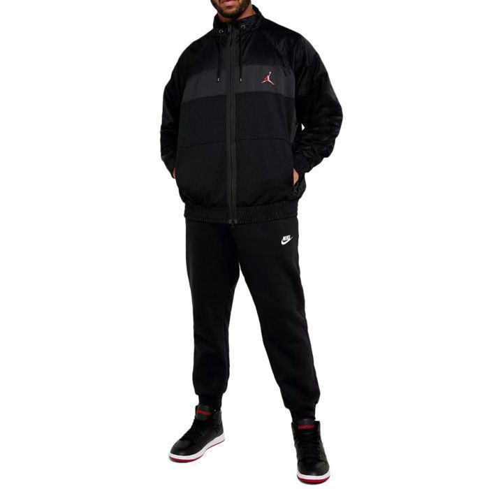 Veste de survetement Nike JORDAN WINGS Homme Noir Manches longues