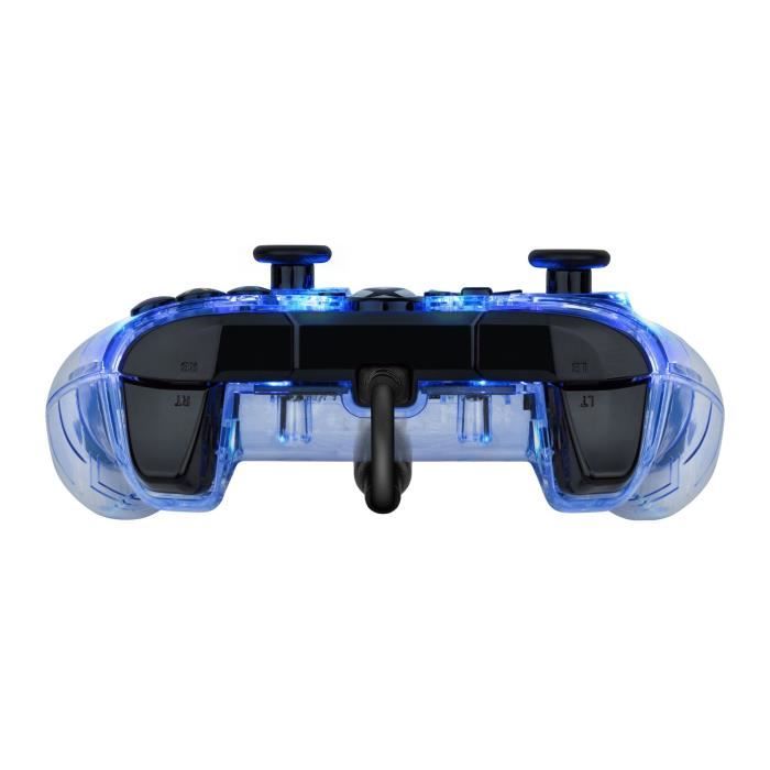 Manette Filaire Xbox Series X Transparente - Microsoft, Temps Réponse 0.01s, Câble 1m