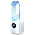 Climatiseur Évaporatif Portable Silencieux 2026 Ventilateur Rafraîchissant sans Pales, 300 ml, 6 Vitesses, Refroidisseur(Blanc)