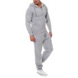 Ensemble survetement coton homme