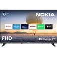 NOKIA 32" (81 cm) LED FHD Smart Téléviseur -Google TV -(DVB-C/S2/T2, Netflix, Prime Video, Disney+) - FN32GE320 -2023-0