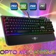 Clavier Gamer Xpert K900 LED Switch Laser Opto-Mécanique Anti Ghosting Intégral avec Bouton Son MAO GAMING PS5 PS4 XBOX ONE X et S-0