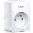 TP-Link Tapo Prise Connectée WiFi, compatible avec Alexa, Google Home et Siri, Commande Vocale, Contrôler à distance, Tapo P100(FR)-0