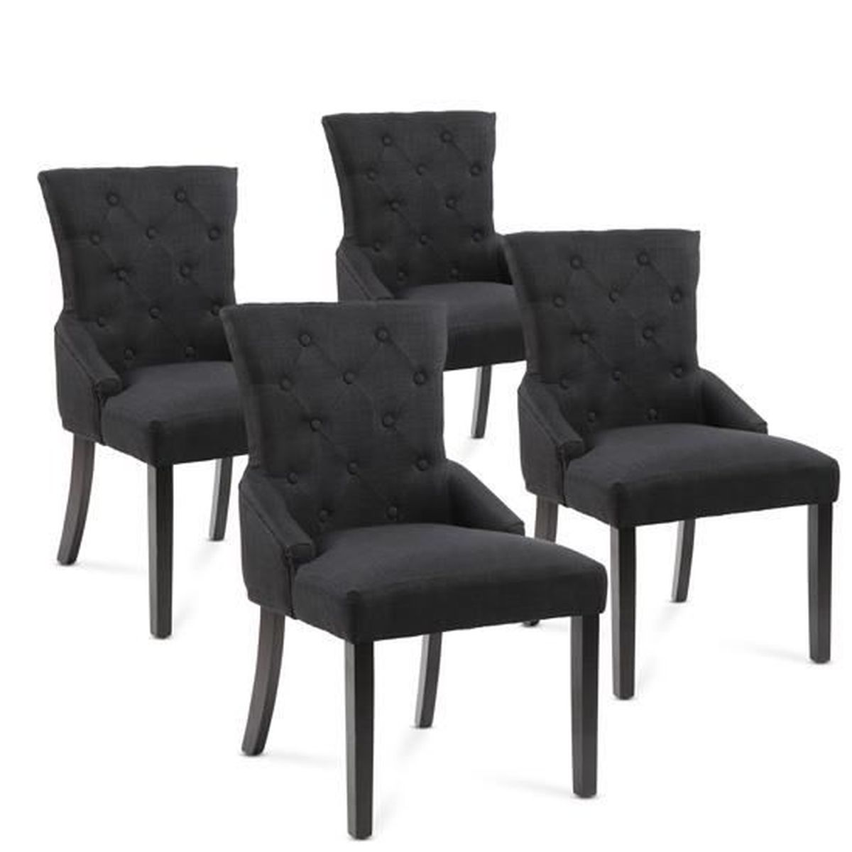 Chaise Salle à Manger Cuisine Lot de 4 Élégante Moderne Haute Qualité