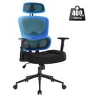 IWMH Chaise de Bureau, Fauteuil Bureau Ergonomique, Siege Bureau en Maille Respirante avec Support Lombaire Dynamique - Noir
