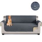 Housse de canapé - AZ KING - 3 places - Imperméable - Gris - 170*270cm