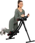HS HOP-SPORT Hop-Sport Machine abdominaux pliable multifonction HS-2001ABT, Banc abdominaux réglable, Appareil abdominaux avec ordinateur