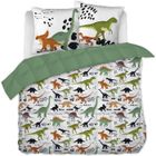 L’EFFET PAPILLON Parure de lit + 2 taies d'oreiller 240 x 220 cm coton crétace