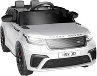 Voiture Electrique Enfants Land Rover Con Licenza 12V Avec Télécommande Musique USB TF MP3 Pour 3-8 Ans Enfants Blanc