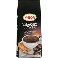 Préparation pour chocolat épais espagnol au chocolat noir Valor 400 Grs