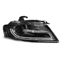 Paire de feux phares Audi A4 B8 08-11 Daylight DRL led noir (UD0)