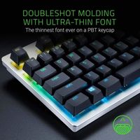 Razer PBT Keycap Set for Gaming Keyboard - Kit de mise à niveau des capuchons de touches pour claviers mécaniques et optiques com
