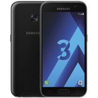 SAMSUNG Galaxy A3 2017 16 go Noir - Reconditionné - Très bon état