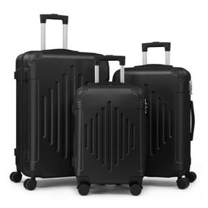 Valise Trolley Cabine Abs Pc Léger Valises Cabine Avec Et Serrure Tsa Bagage Cabine Et 4