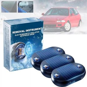 Antigel Déneigeur Intelligent Pour Voiture - Protection Pare-brise Et Tuyaux Contre Le Gel | Outil Métal Compact - 8