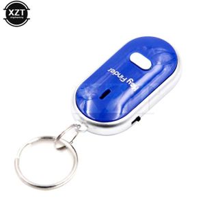 TRACAGE GPS bleu-Mini porte-clés LED sifflet Key Finder, son clignotant, bip, télécommande perdue, localisateur, traqueur