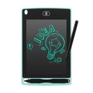 ARDOISE ENFANT 6.5Bleu-Tablette d'écriture LCD avec stylet pour enfants, électronique, numérique, plongée, planche à dessin,