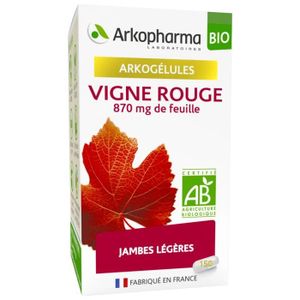 COMPLEMENTS ALIMENTAIRES - VITALITE 46494 Arkopharma Arkogélules Jambes Légères Vigne 