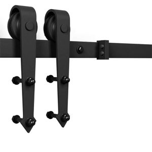 Rail pour porte coulissante suspendue - Achat / Vente pas cher