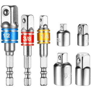 BGS 1 X Carré 1//4/" à 8 mm//5//16/" Hex embout Adaptateur Douille Porte-embout TUV